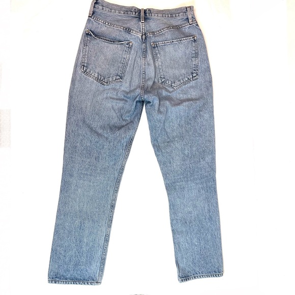 AGOLDE Riley High Rise Straight Crop Jeans Size 27 - Picture 5 of 15
